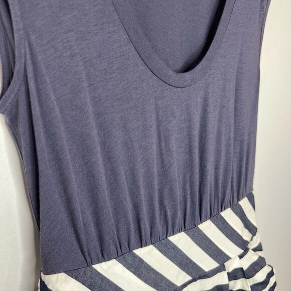 Little Yellow Button Anthropologie Striped Dress Size XS - Picture 4 of 6